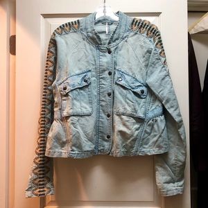 Free people embroidered jacket